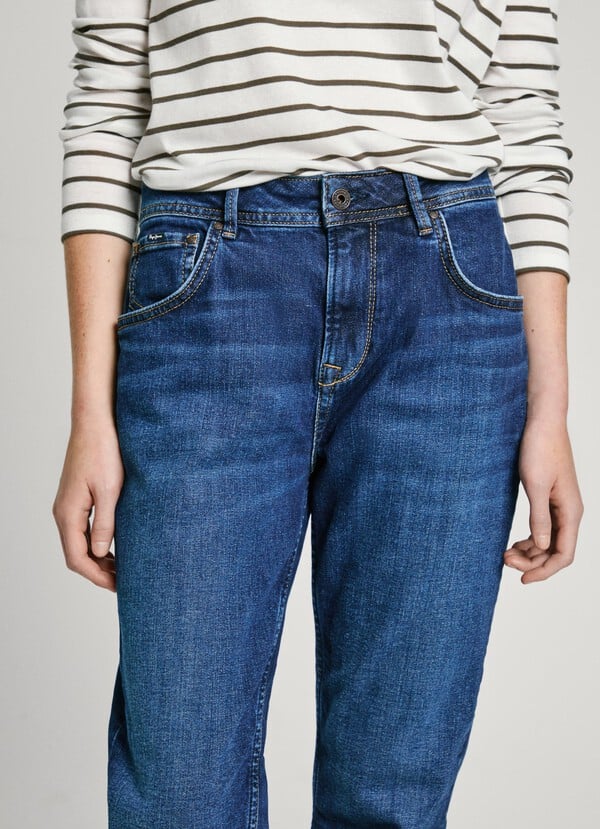 Ψηλό τζιν Μπλε NOS VIOLET RE PL204176   Pepe Jeans - Image 7