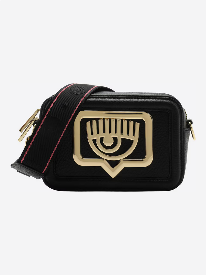 Τσάντα Chiara Ferragni Black 77SB4BB5 RangeB Eyelike Buckle Sketch05 Bag Anerio