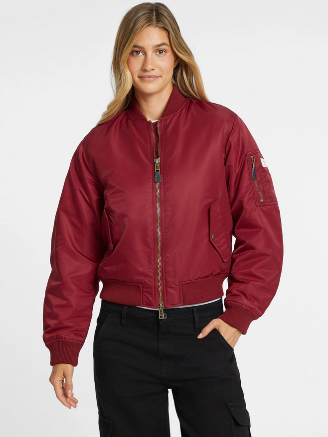 Νάιλον μπουφάν bomber GUESS W4YL01WG932 Anerio