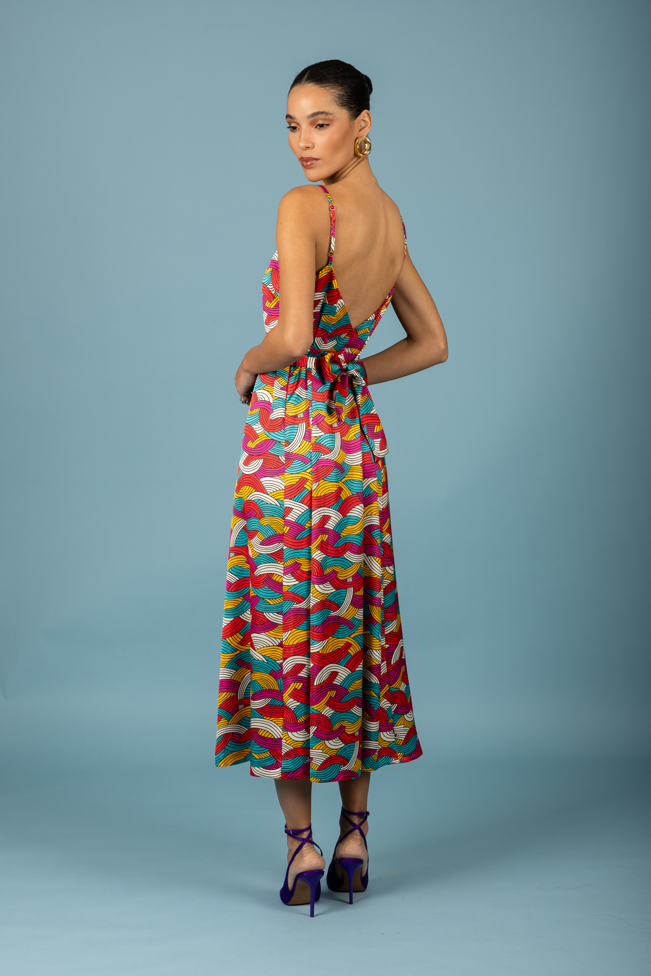 Elodie open back dress Chaton - Image 8