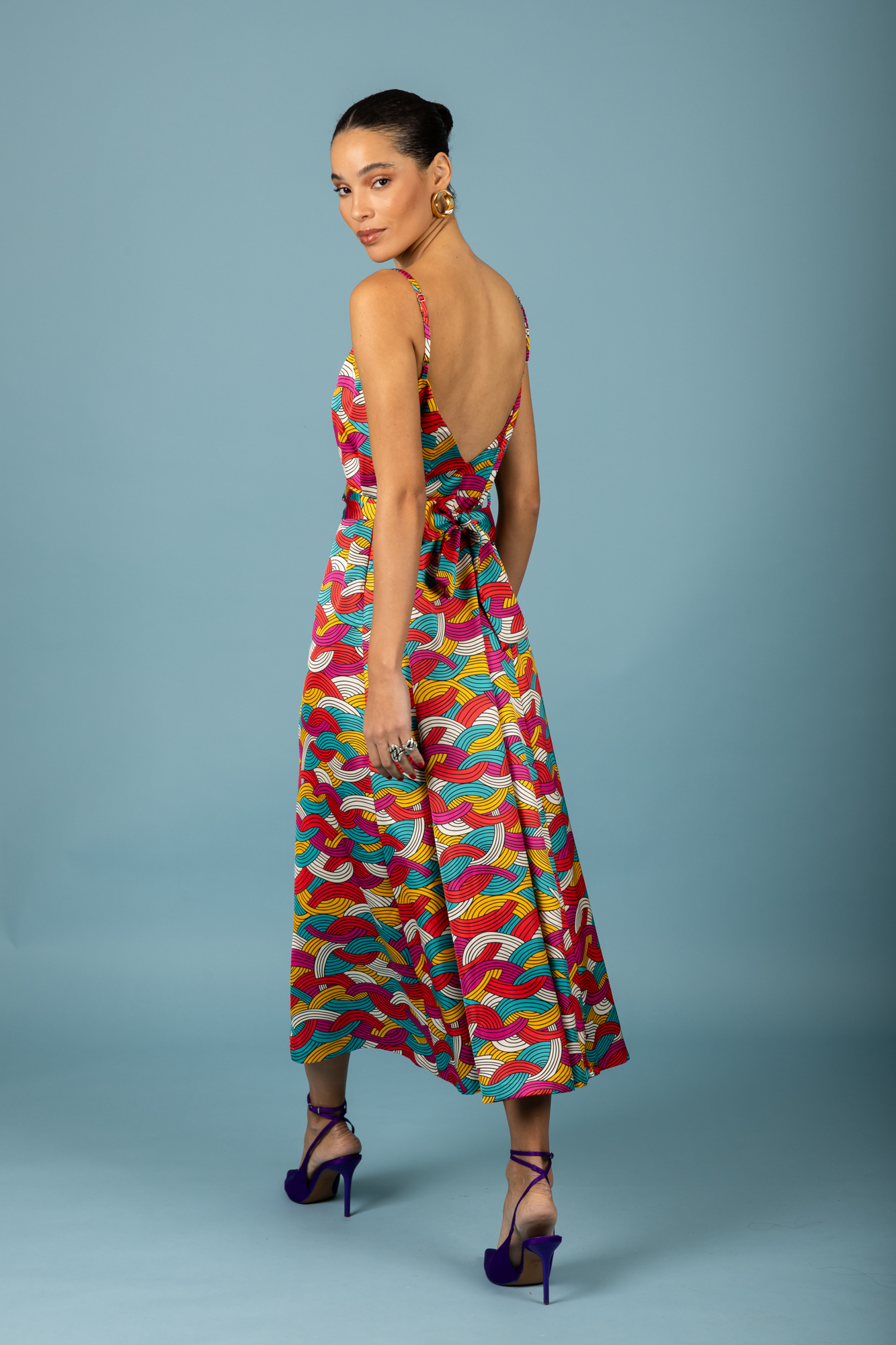 Elodie open back dress Chaton - Image 7