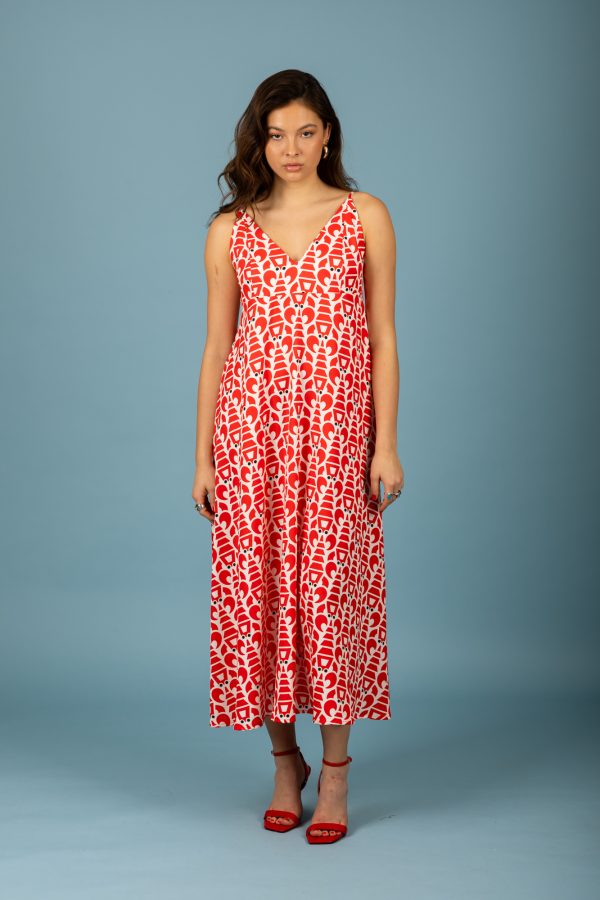 Agustin overize dress (Red) Chaton - Image 2