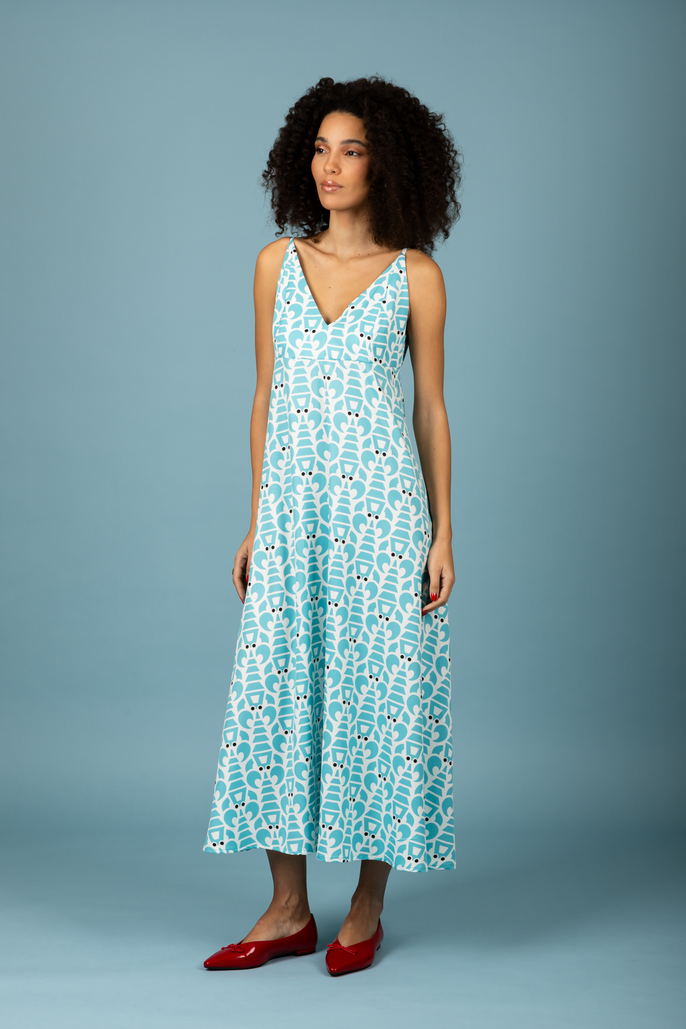 Agustin overize dress (Ciel) Chaton - Image 4