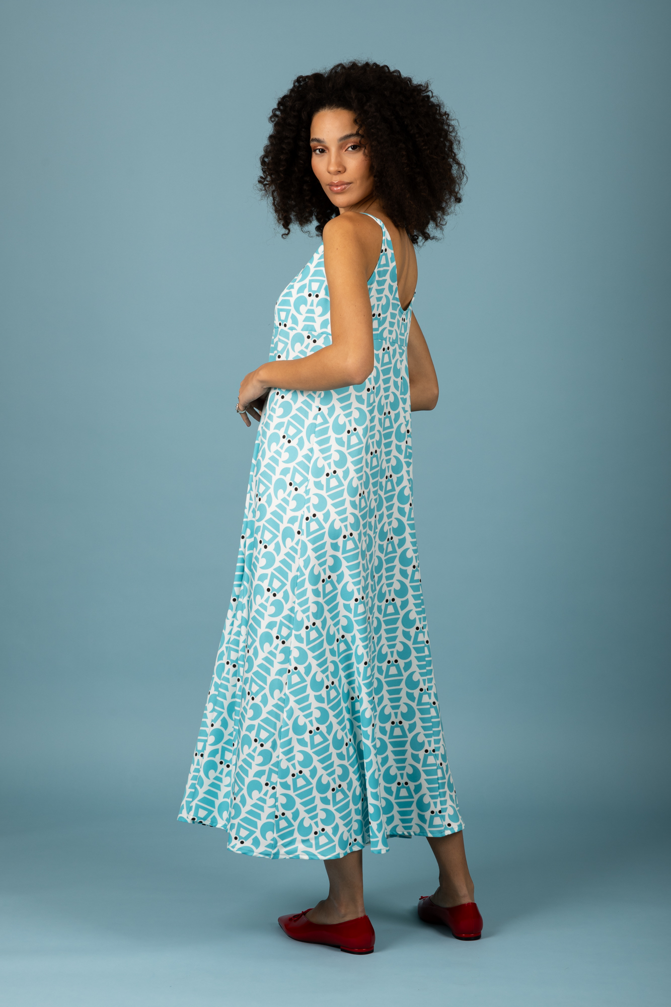 Agustin overize dress (Ciel) Chaton - Image 5