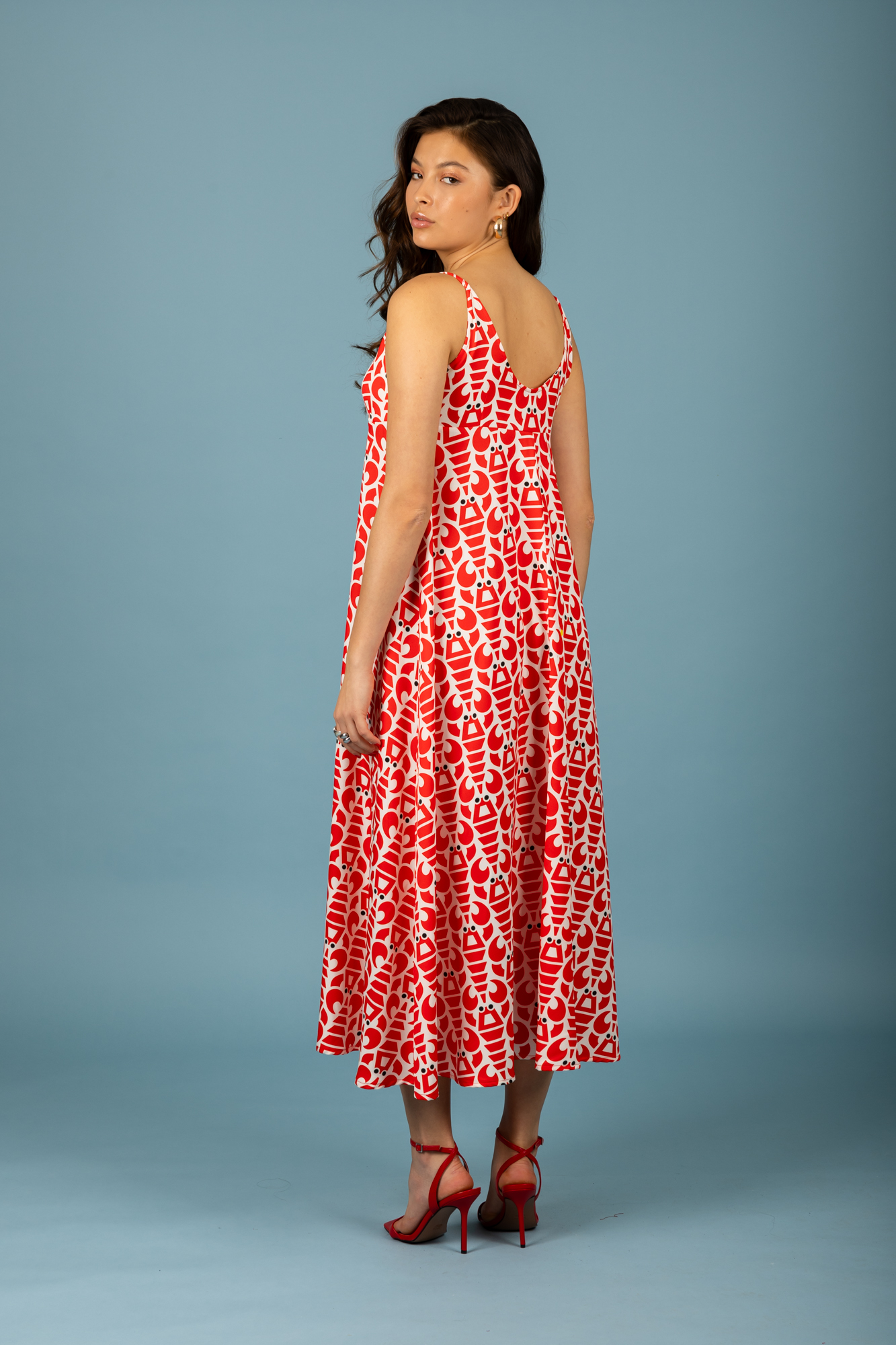 Agustin overize dress (Red) Chaton - Image 5