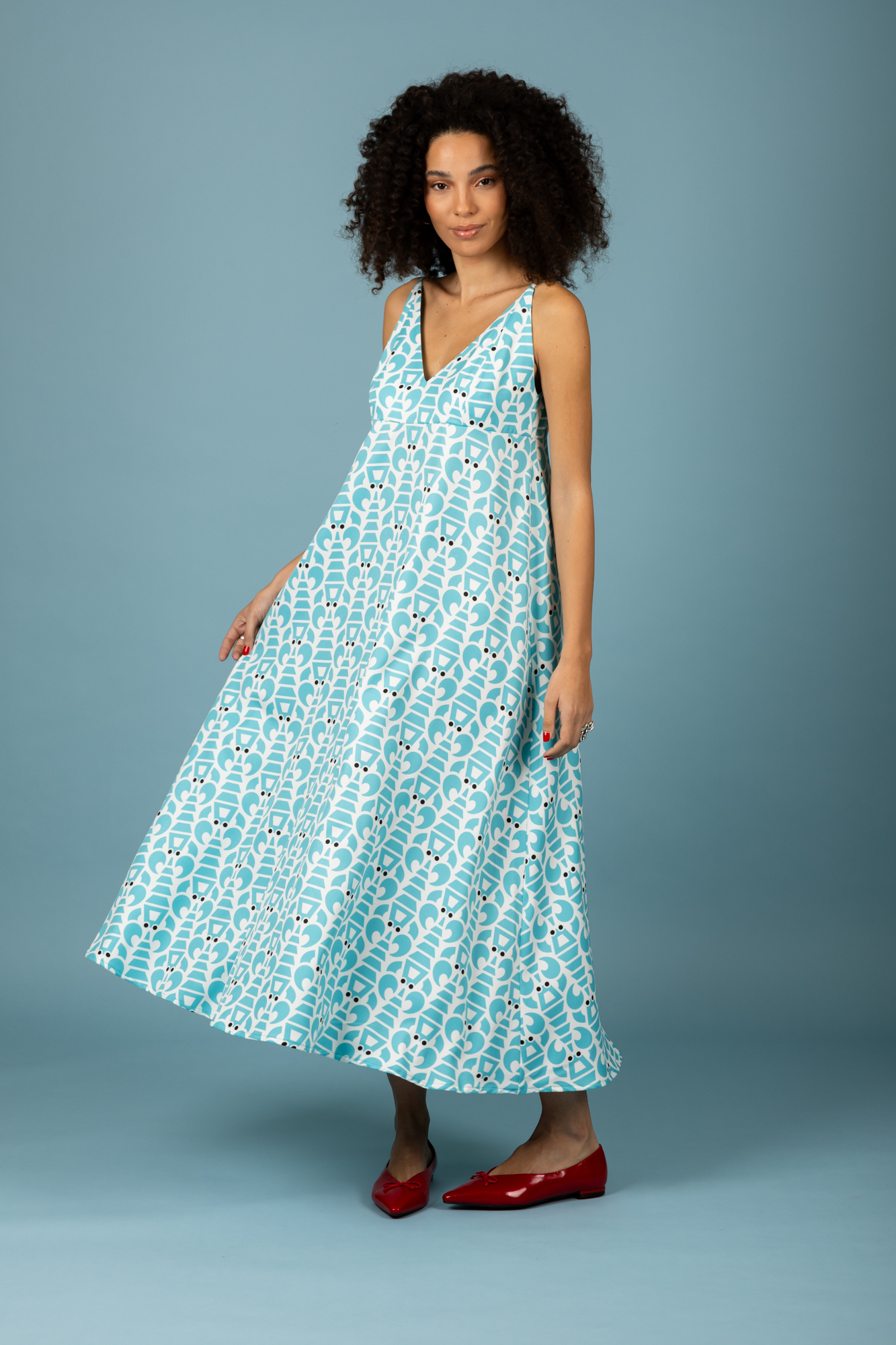 Agustin overize dress (Ciel) Chaton - Image 2
