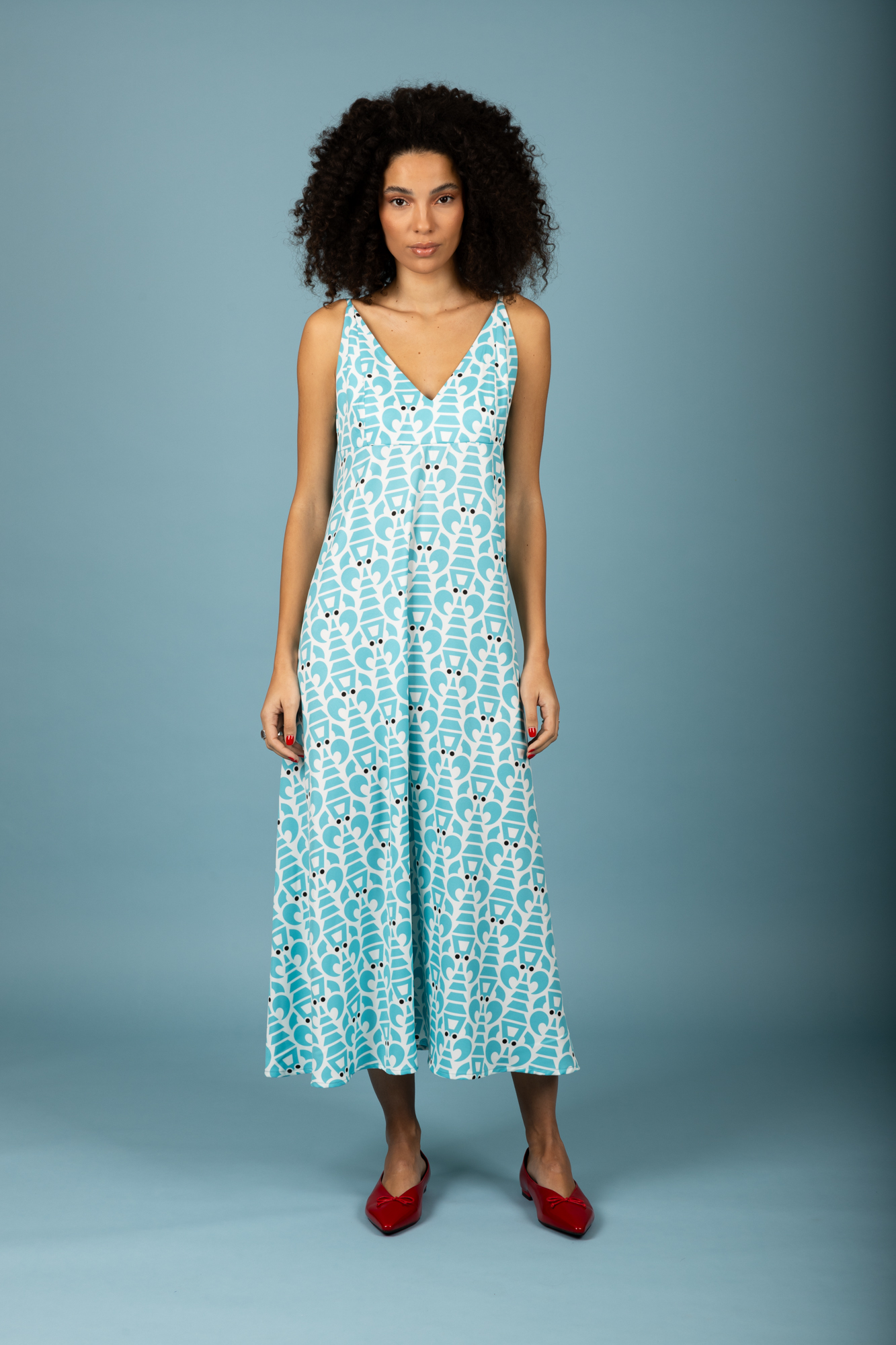 Agustin overize dress (Ciel) Chaton Anerio