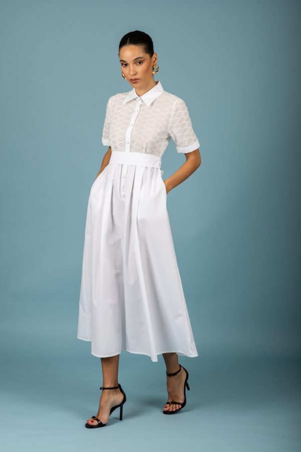 Manuel dress (White) Chaton - Image 2