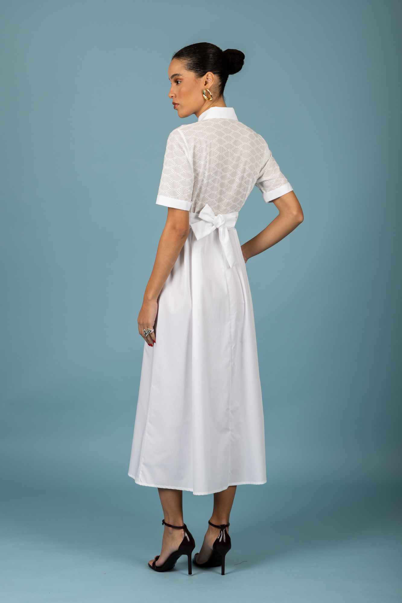 Manuel dress (White) Chaton - Image 7