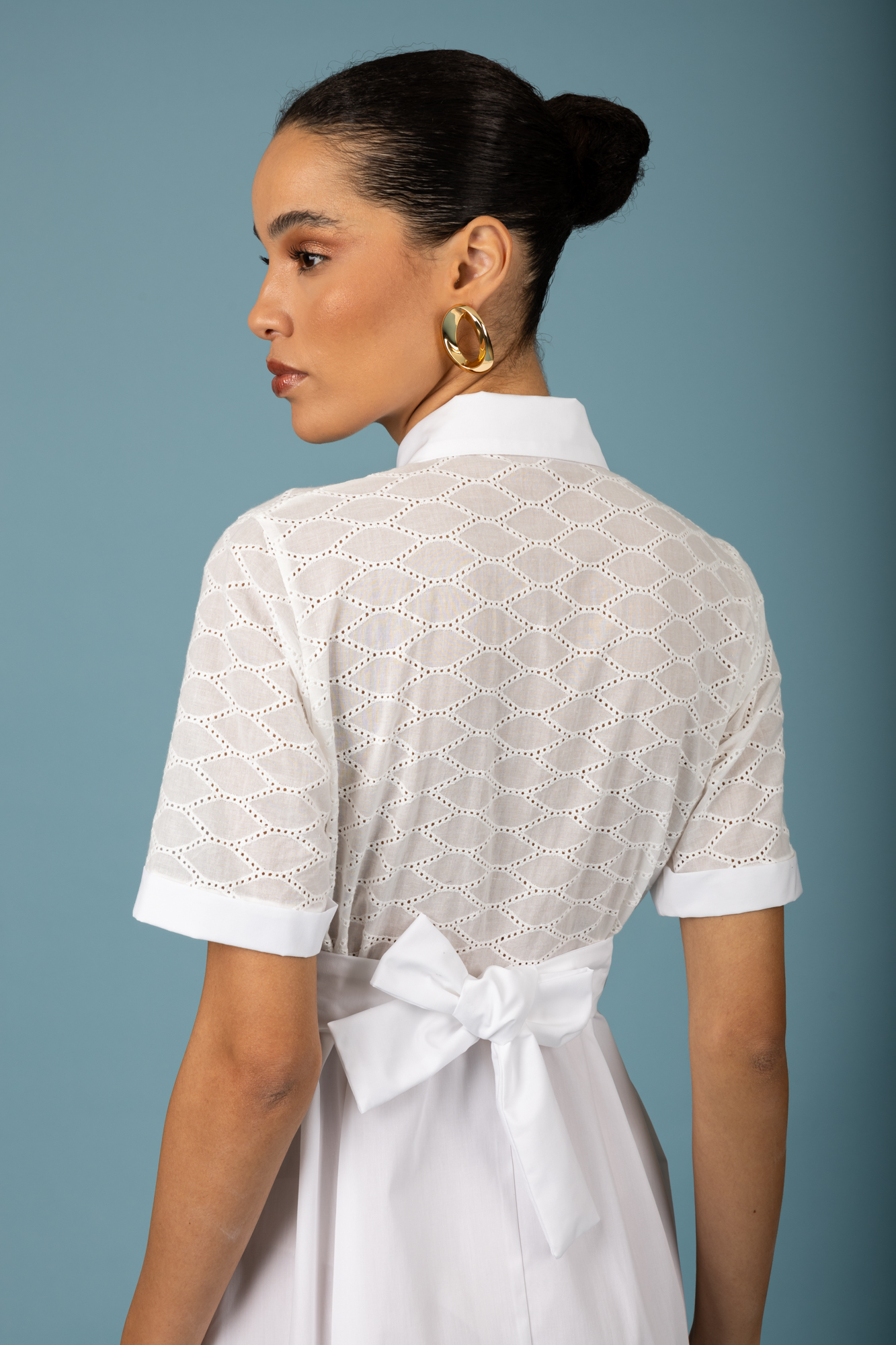 Manuel dress (White) Chaton - Image 8