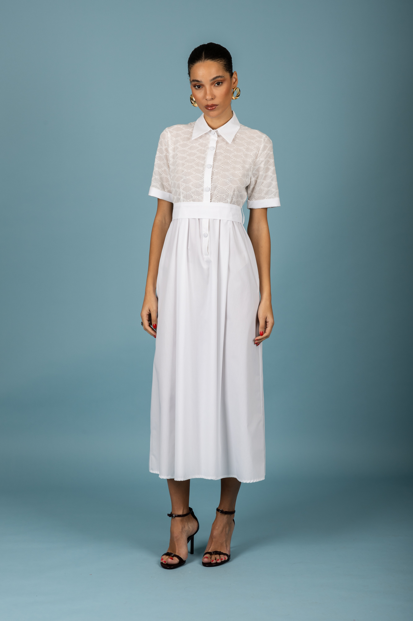 Manuel dress (White) Chaton - Image 5