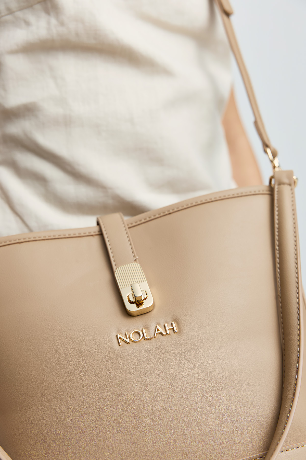 Evelina Beige Light Gold Nolah - Image 7