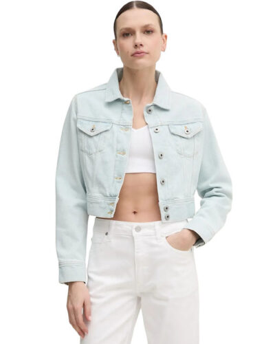 Regular fit Denim Jacket Cropped PL402431 Pepe Jeans Anerio