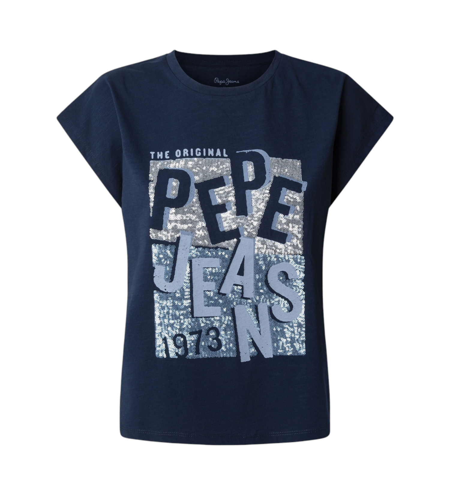 T-shirt με Παγιέτες Viti PL506019 Pepe Jeans Anerio