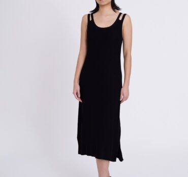 Πλεκτό Φόρεμα Ribbed Viscose Skatie