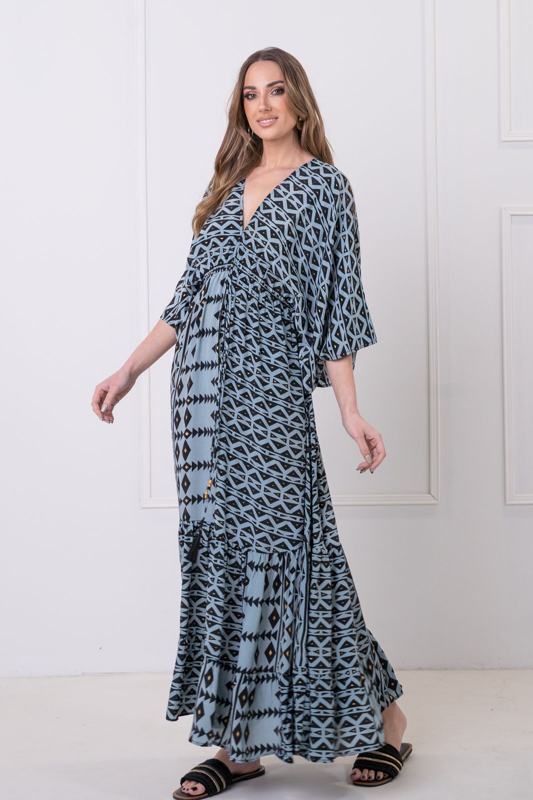 Φόρεμα maxi με ανοιχτή πλάτη Fullah Sugah - Image 2
