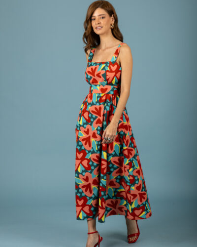 Julieta poplin dress Chaton Anerio