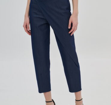 Παντελόνι με Επανότισμα Τυπου Denim Dejavu Anerio