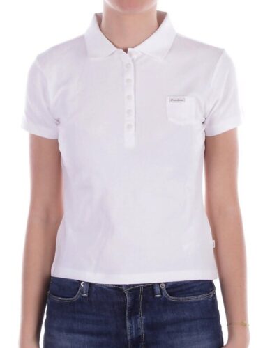 Μπλούζα πόλο με λογότυπο Λευκό W5GP73KCYR1 Guess Jeans Anerio