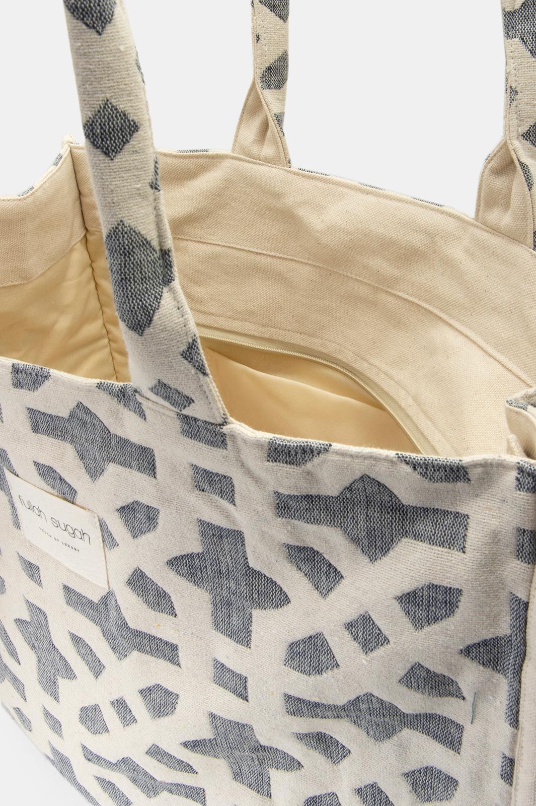 Τσάντα shopper XL μποχο Fullah Sugah - Image 4