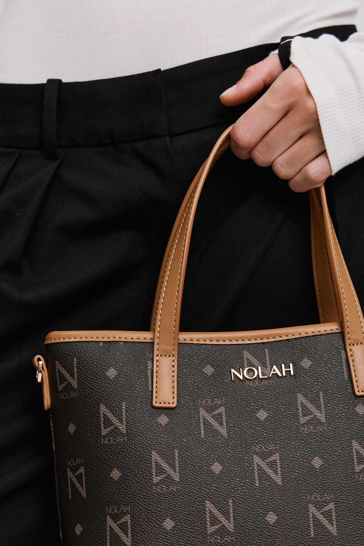 Jenilda Brown Light Gold Nolah - Image 8