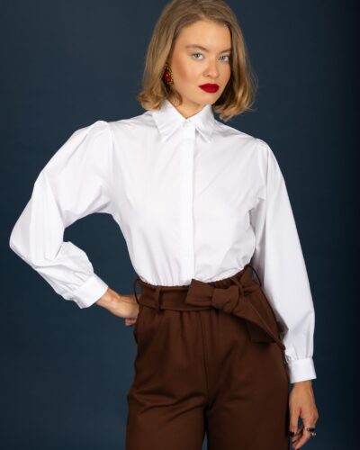 Lesley shirt (White) Chaton Anerio