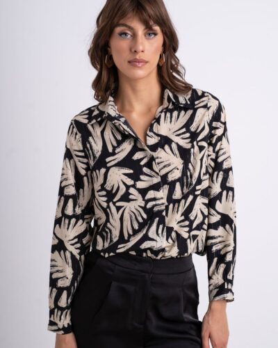 Πουκάμισο φλοράλ lurex Fullah Sugah Anerio