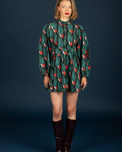 Kristen short dress (Red) Chaton Anerio