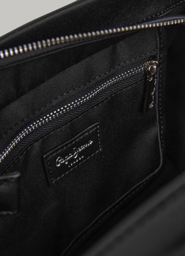 Τσάντα ορθογώνια Zadie Marrel Μαύρη PL0300008 Pepe Jeans - Image 5