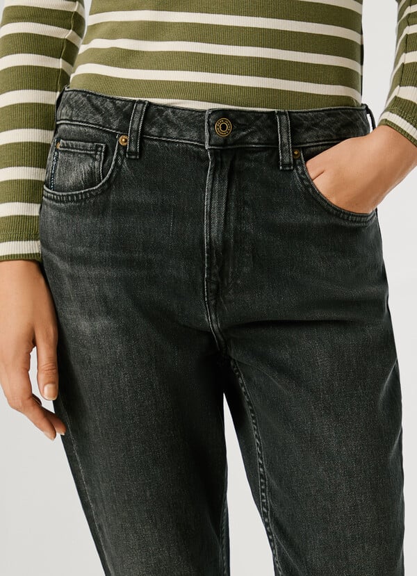 High-rise Taper fit Jeans Violet PL2045918 Pepe Jeans - Image 6