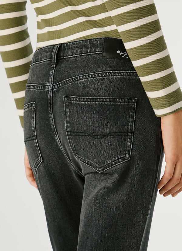 High-rise Taper fit Jeans Violet PL2045918 Pepe Jeans - Image 7