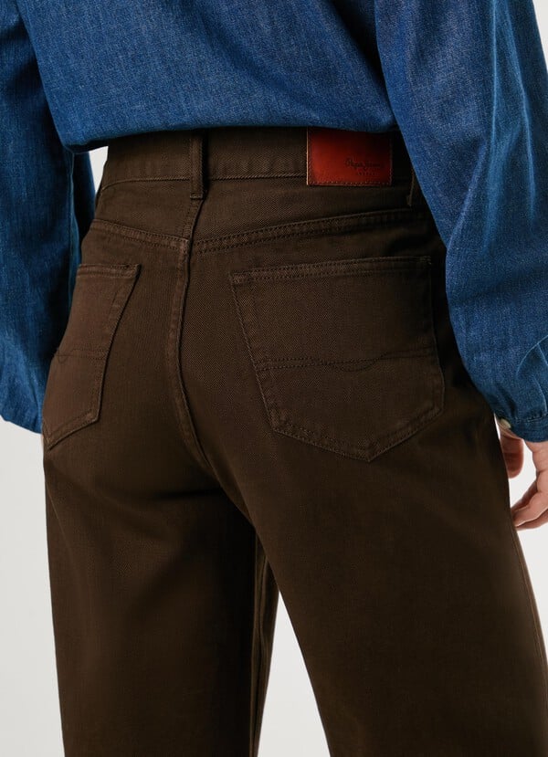 Ψηλόμεσο Τζιν σε ίσια γραμμή Lexa Brown PL2047318 Pepe Jeans - Image 7