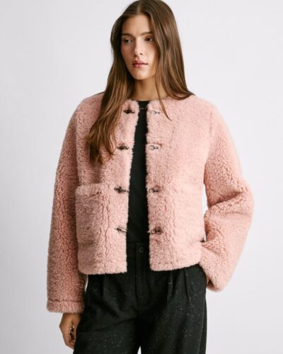 Μπουφάν με συνθετική γούνα Paige PL4024366 Pepe Jeans Anerio