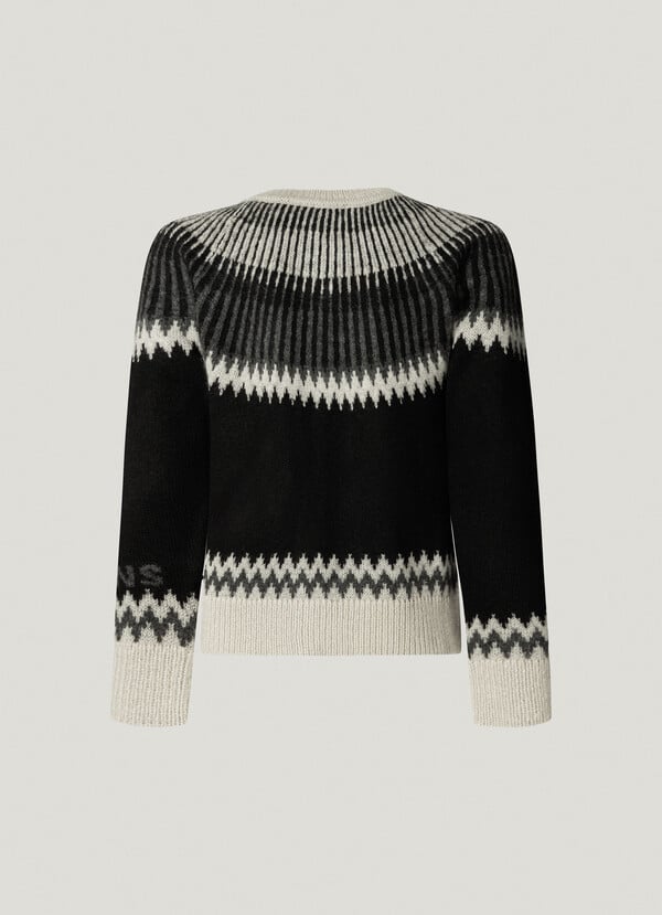 Πλεκτή ζακέτα fair isle Cissy PL7000048 Pepe Jeans - Image 8