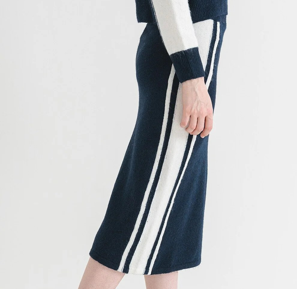 Σύνολο Πλεκτό Πουλόβερ Creola PL7000042 και Πλεκτή Φούστα Creola PL9011883 Pepe Jeans - Image 7