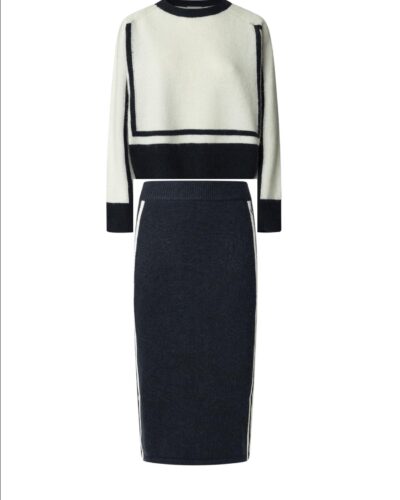 Σύνολο Πλεκτό Πουλόβερ Creola PL7000042 και Πλεκτή Φούστα Creola PL9011883 Pepe Jeans Anerio