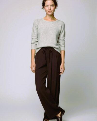 Παντελόνα με πιέτες Fullah Sugah Anerio