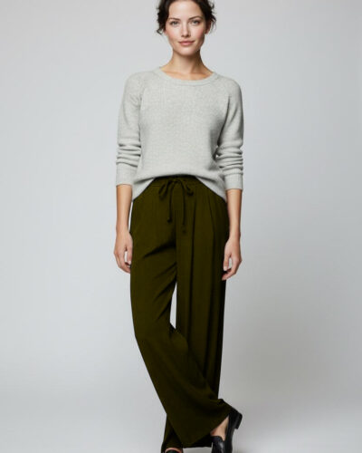 Παντελόνα με πιέτες Fullah Sugah Anerio