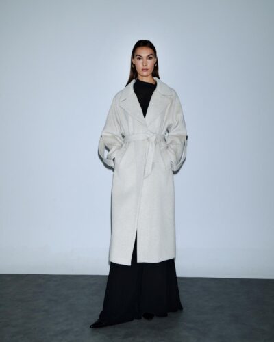 Μακρύ Παλτό με κουμπί Dejavu Anerio