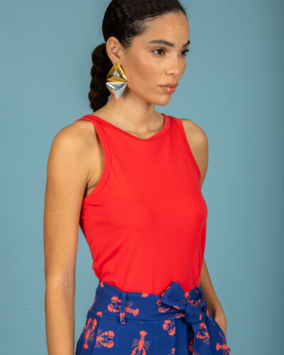 Chaton Τοπ Yolanda Κόκκινο Anerio