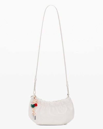 DESIGUAL εκρού τσάντα MONE_HALF WAVE Anerio