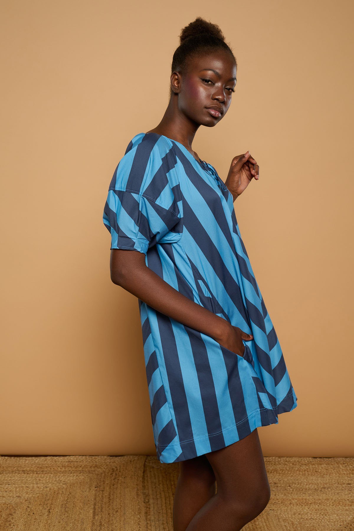 Minueto Φόρεμα Sa Caleta ριγέ - Image 2