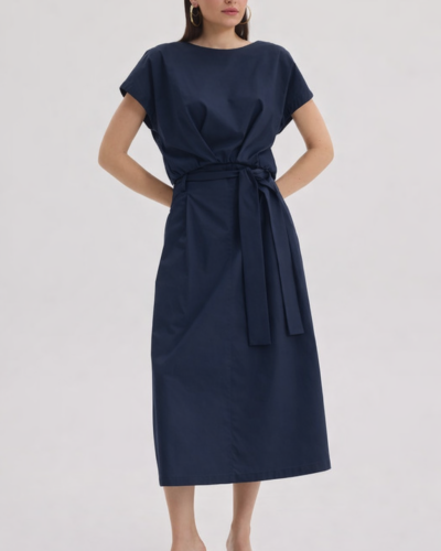 Innocent Φούστα βαμβακερή Μπλε Anerio