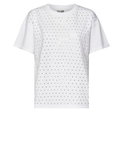 Silvian Heach T-Shirt με Strass Anerio