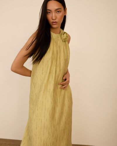 Meisie Μακρύ φόρεμα βεραμάν Anerio