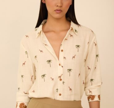Meisie Πουκάμισο με τύπωμα Savannah Anerio