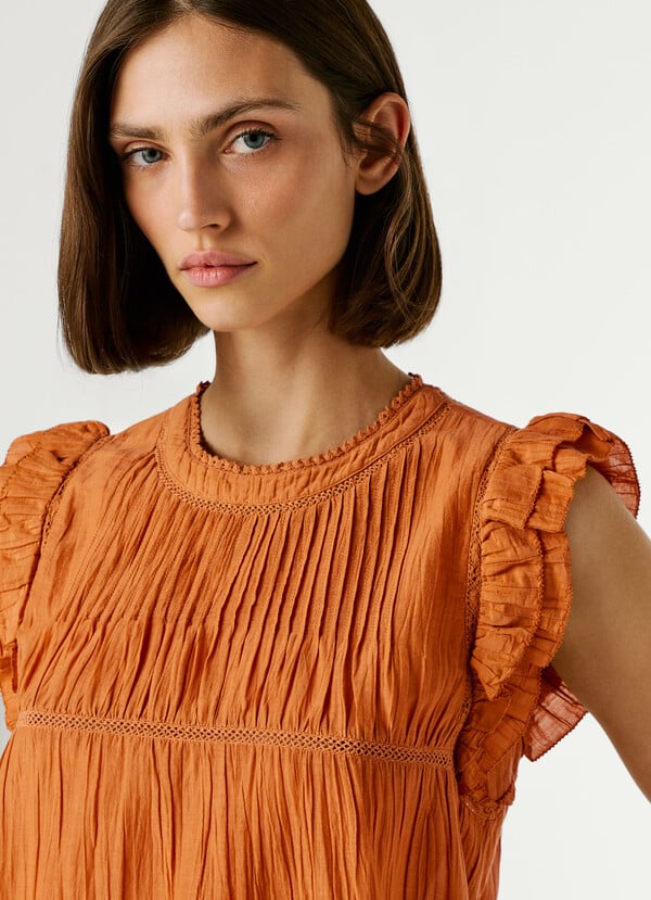 Pepe Jeans Μπλούζα DAKOTA αμάνικη PL3051379br - Image 4