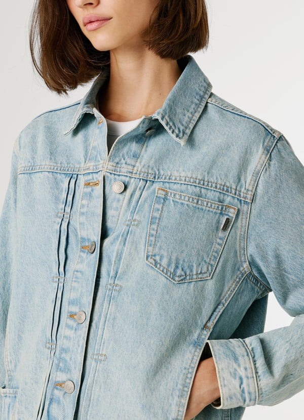 Pepe Jeans Denim Μπουφάν Lana regular fit PL4024463 - Image 5