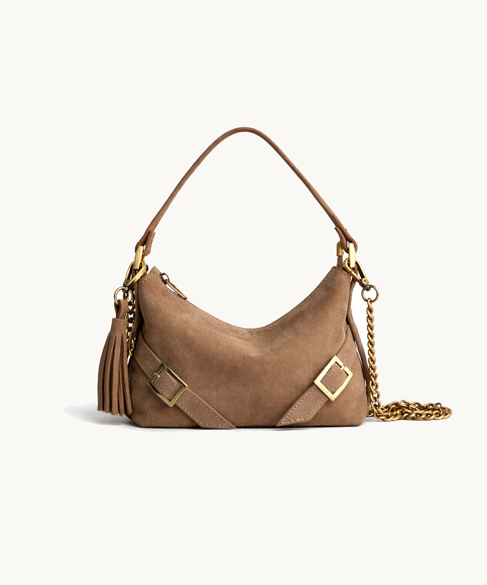 Bonendis Ralu Mini σε Μόκα Σουέτ Anerio