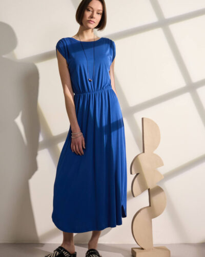 Namaste AMALISSE Φόρεμα midi με πιέτες στους ώμους Anerio